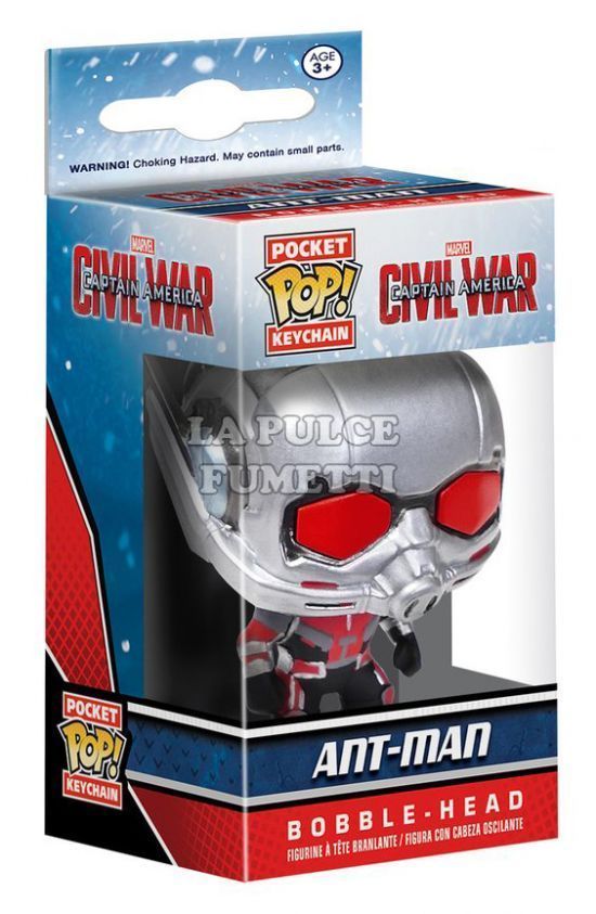 CIVIL WAR: ANT-MAN - POP FUNKO POCKET KEYCHAN 4 CM